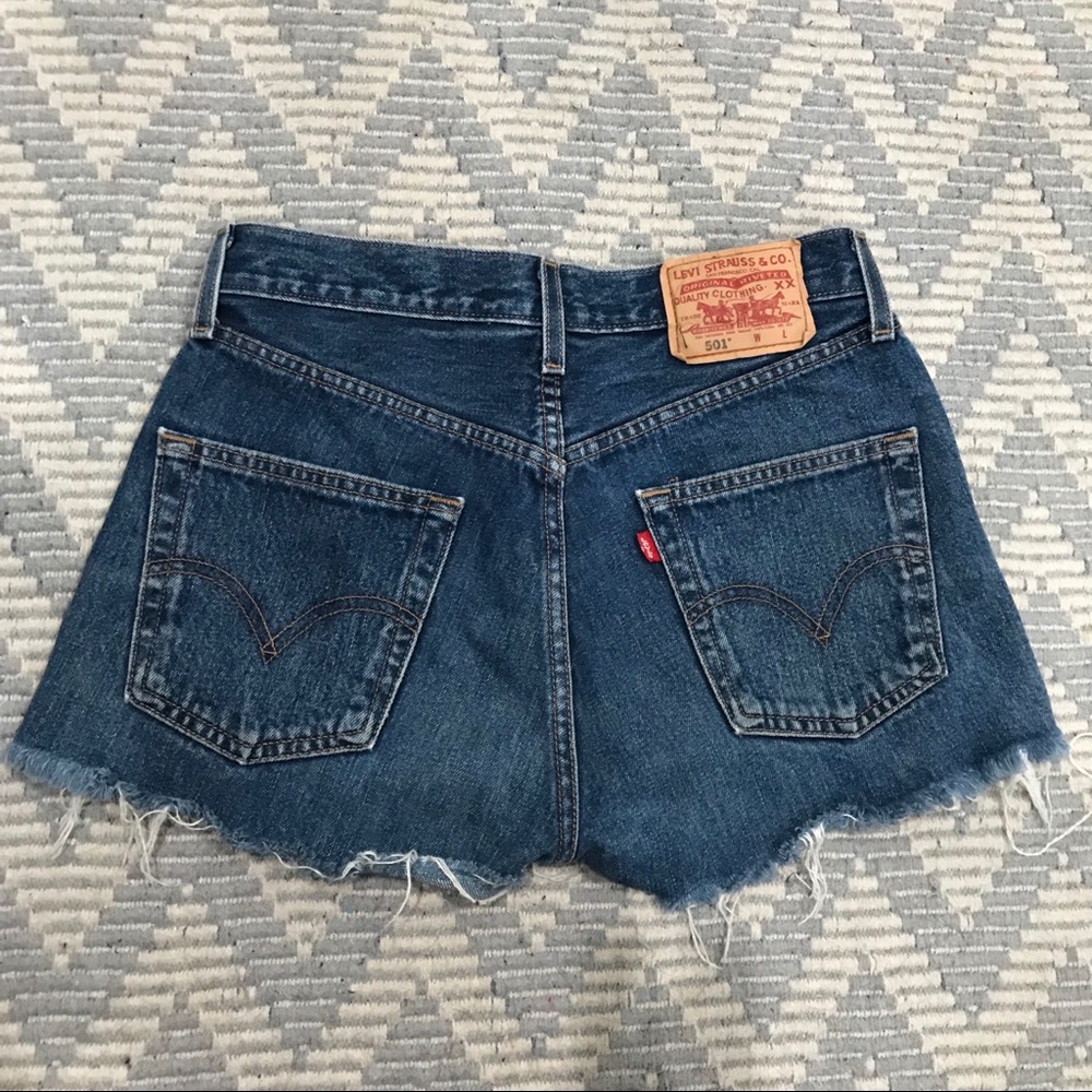 Levi’s cutoff shorts